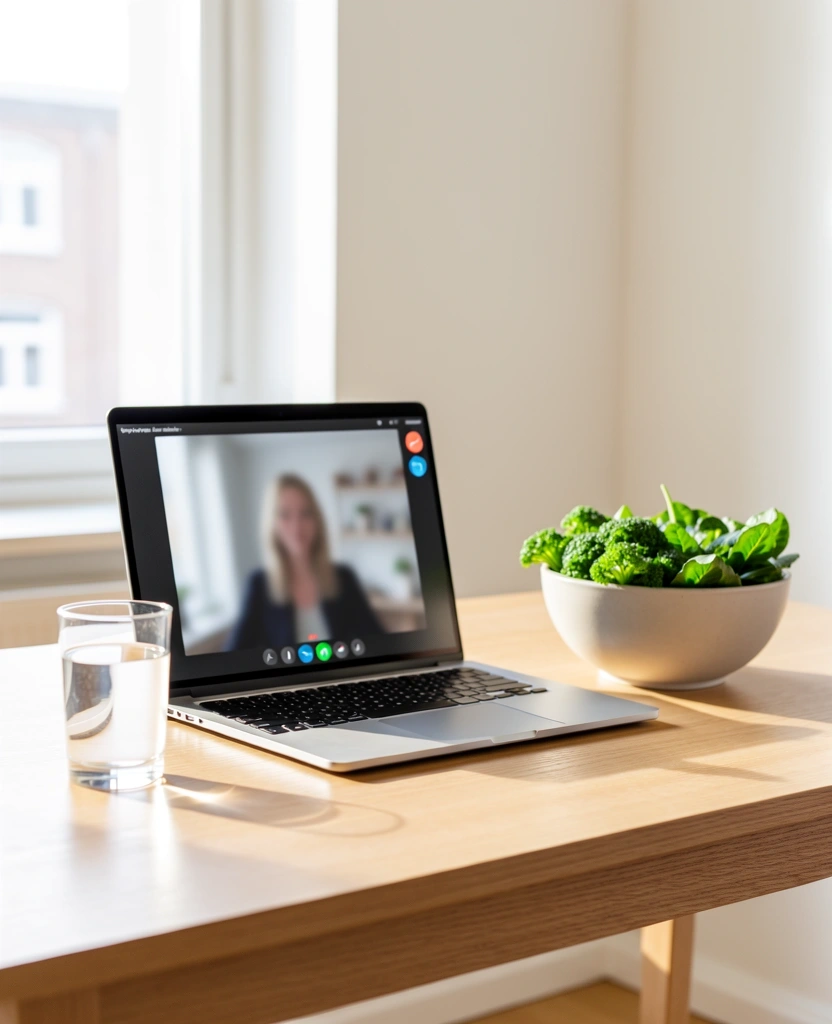 Online-Ernährungsberatung Setting